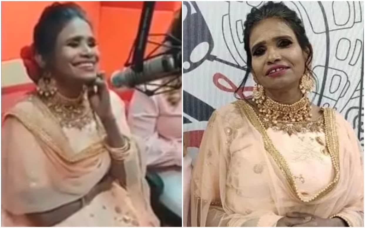 Ranu Mondal trolled for her makeup now New Video Come in Same Make up memes