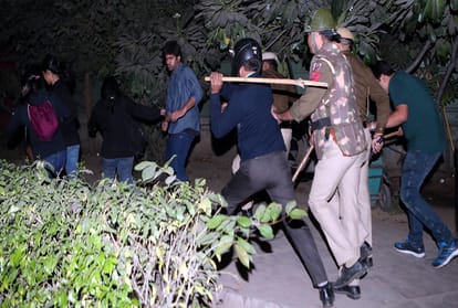 JNU students protest delhi Police strategy failed