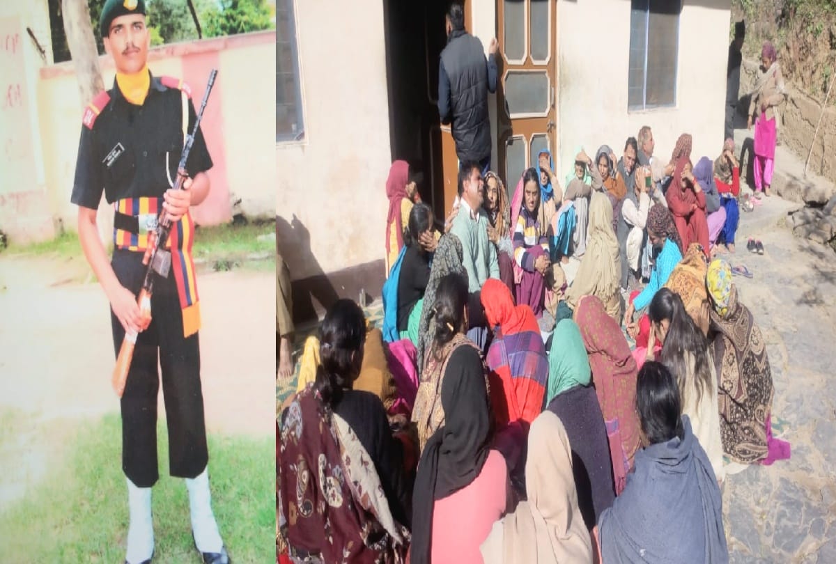 martyr Manish thakur was about to come home after four days