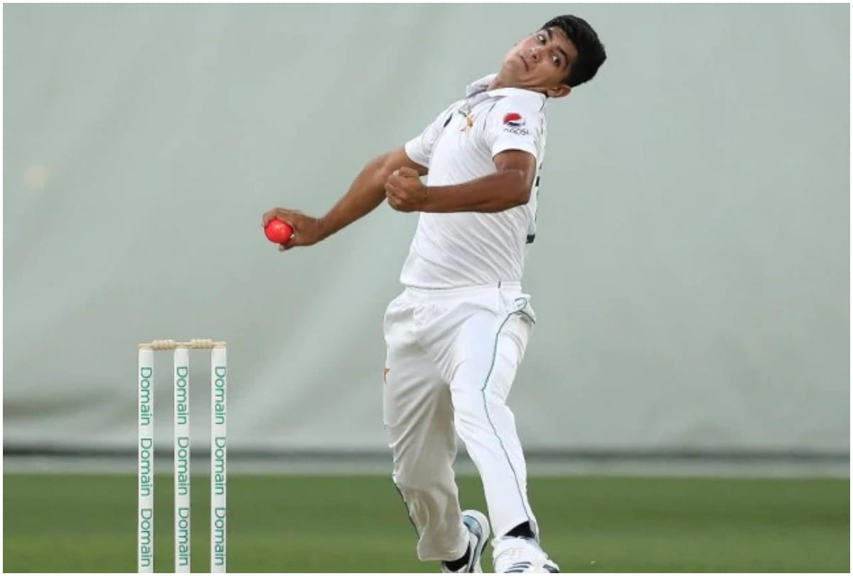 PAK vs BAN 1st Test Naseem Shah becomes youngest cricketer to claim test hat trick