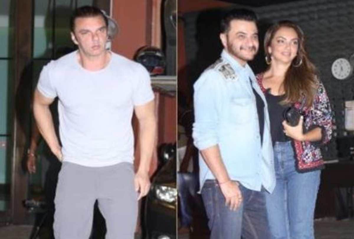 Salman Khan throw Party for her Sister Arpita Khan Wedding Anniversary