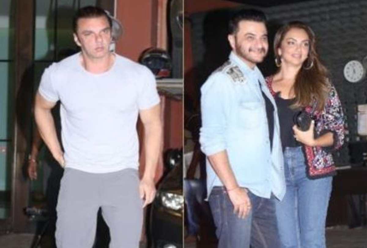 Salman Khan throw Party for her Sister Arpita Khan Wedding Anniversary
