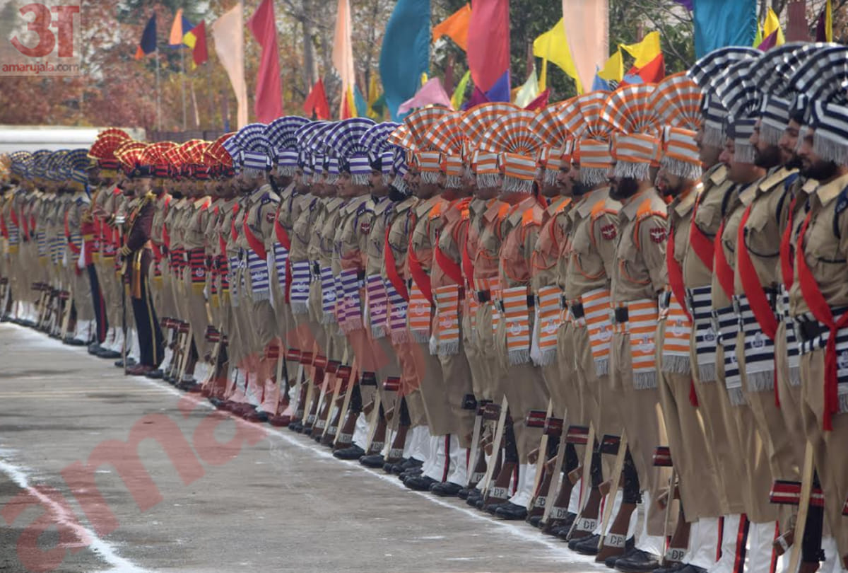 1145 jammu kashmir jawans take oath of only indian constitution first time in paasing out parade