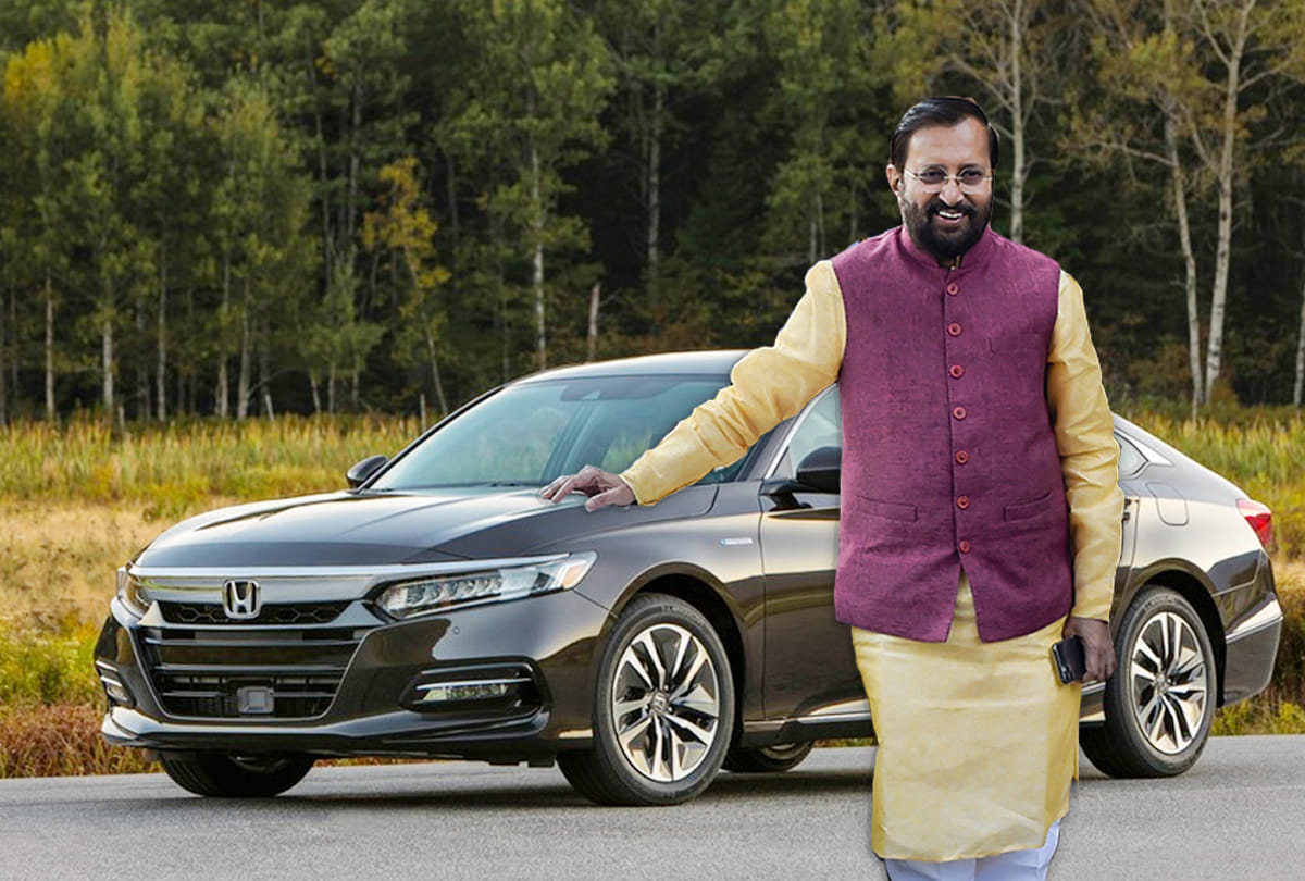 Prakash Javadekar Arrived Parliament In Hyundai Kona Electric Car but have these expensive cars also