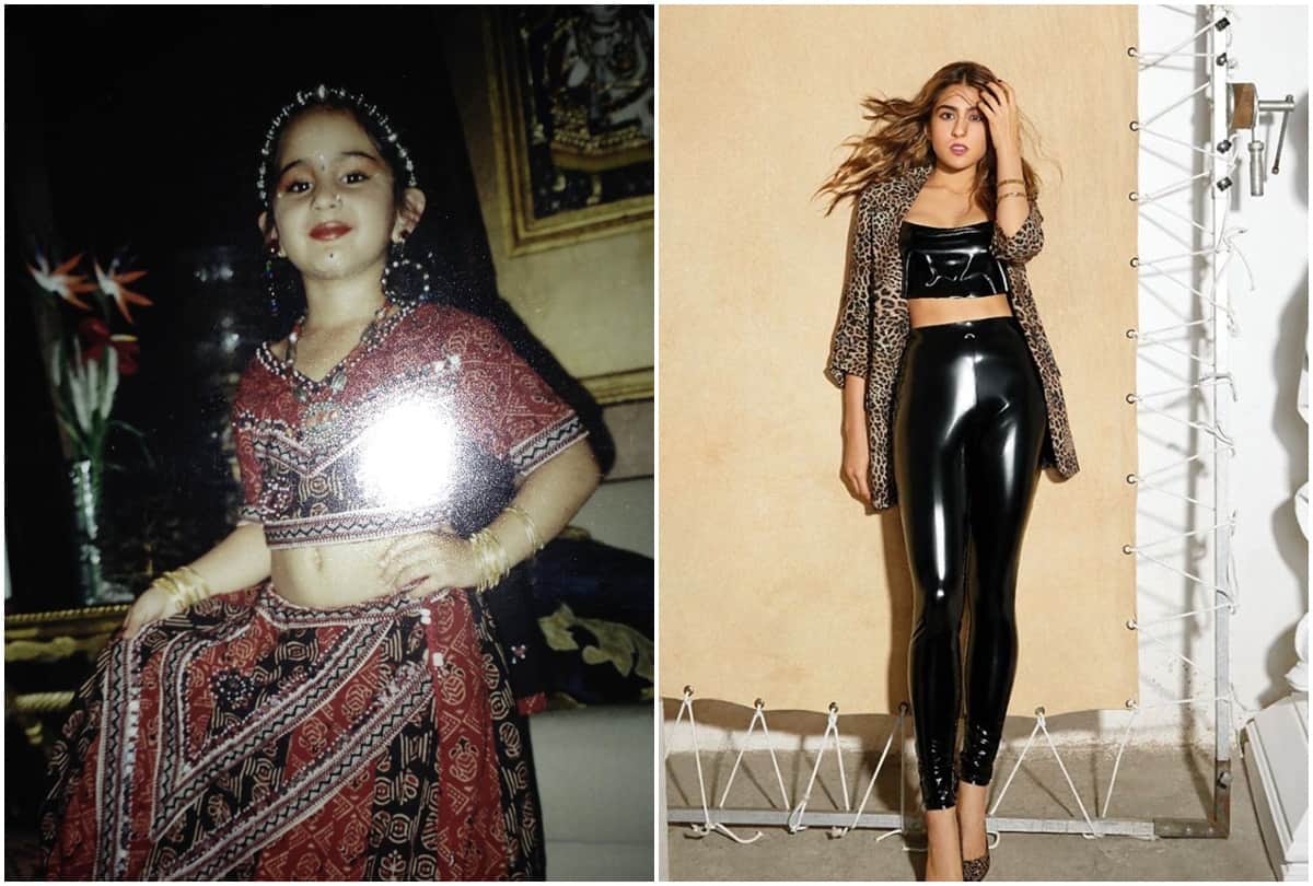 Tanhaji The Unsung Warrior Star Saif Ali Khan Daughter Sara Ali Khan Throwback Viral Photos