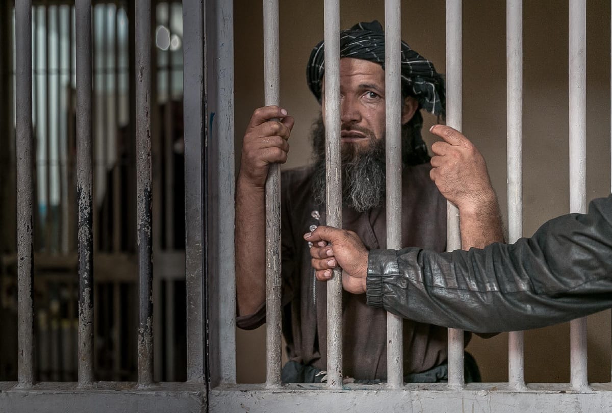 2000 Taliban fighters imprisoned in Kabul most dangerous Pul-e-Charkhi jail in Afghanistan
