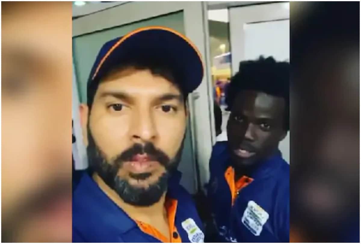 Yuvraj Singh Makes West Indies Player Speak In Punjabi Fans Love It Watch