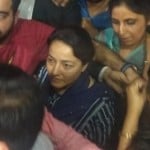 कोर्ट में पेश होने पहुंची हनीप्रीत