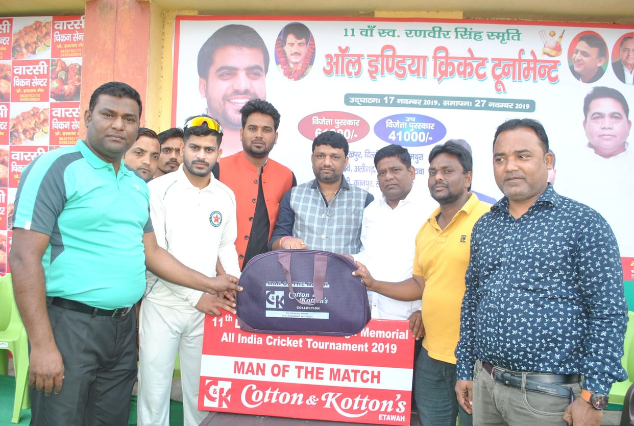 Delhi reached semi-finals by defeating Firozabad by 72 runs