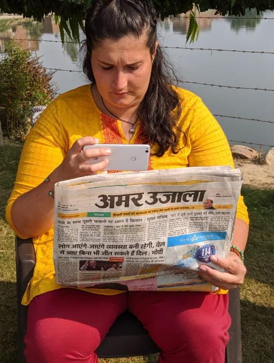 Research student converted Amar Ujala to English