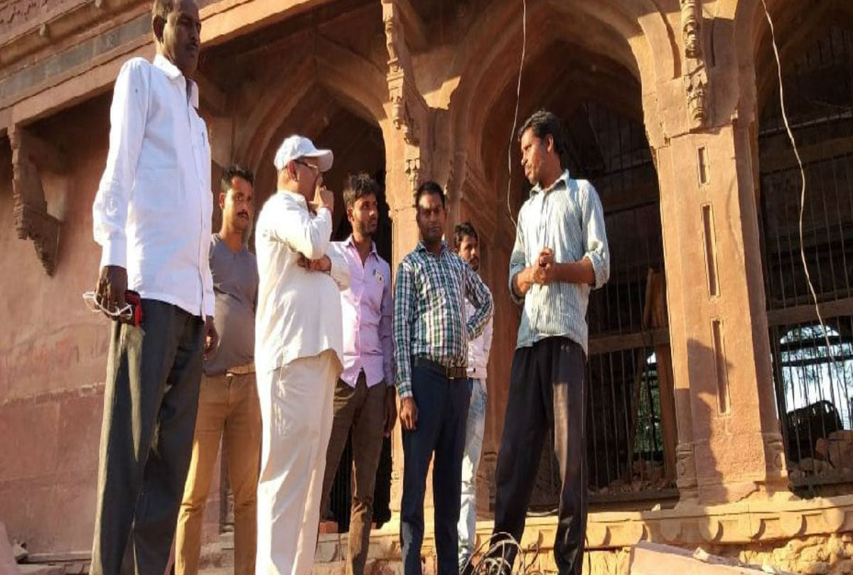 Madan Mohan temple's conservation work Stasts from 49 lakh By ASI Vrindavan