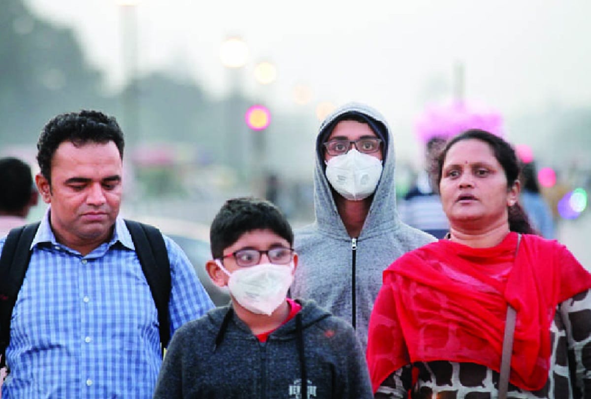 Pollution increased again in Delhi-NCR Ghaziabad worst