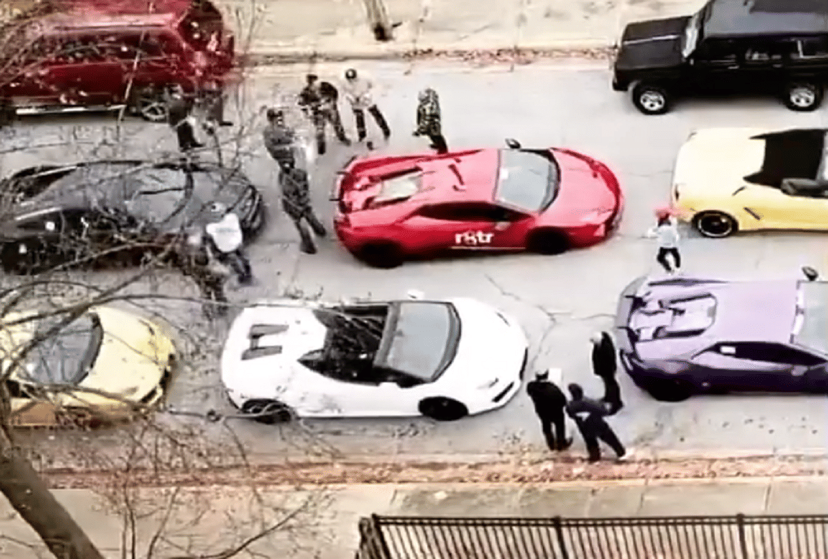 Thousands of sports cars lead funeral procession for american boy who died from cancer