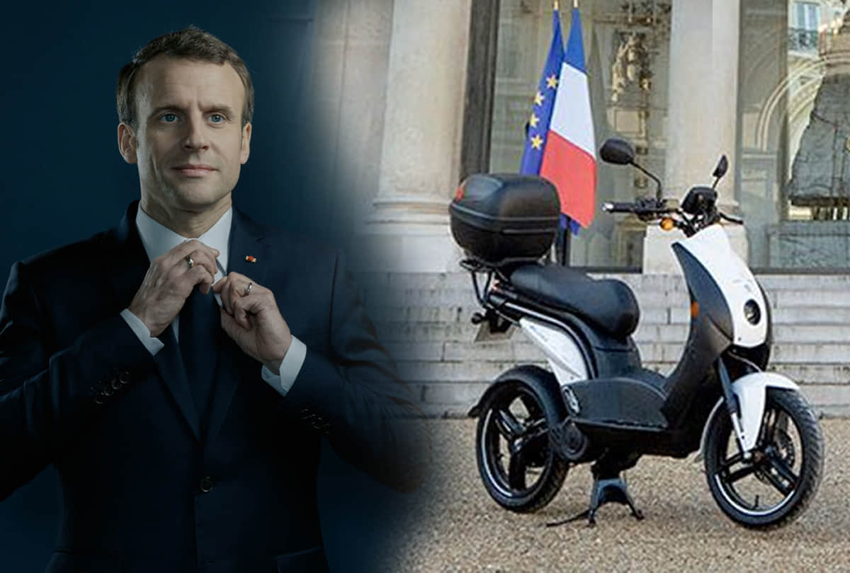 Made In India e scooter Peugeot e Ludix in Joins French Presidential Fleet run 50KM full charge