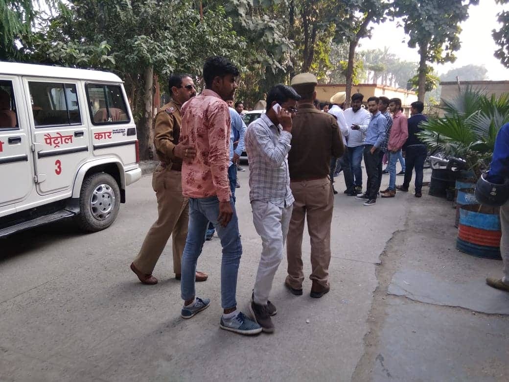 Controversy between two girl student in Rudrapur PG College