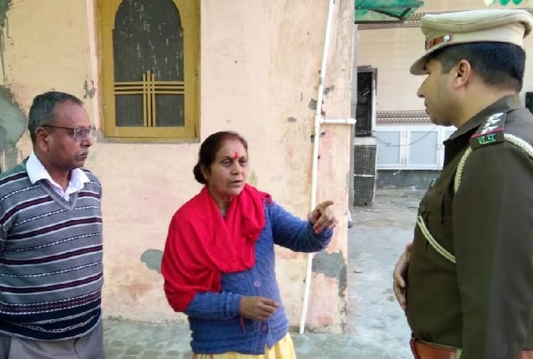 Robbery at the temple in Ambala of Haryana