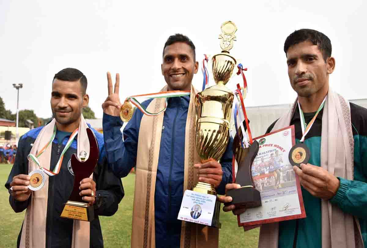 Rahul and Shyamli became champion in 2019 Indira Marathon