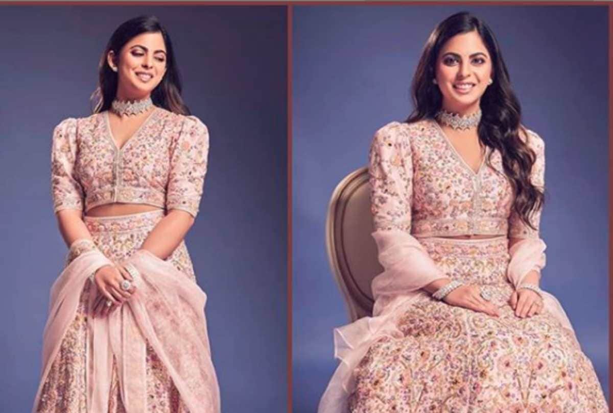 Mukesh Ambani Daughter Isha Ambani New Dress Photo Viral