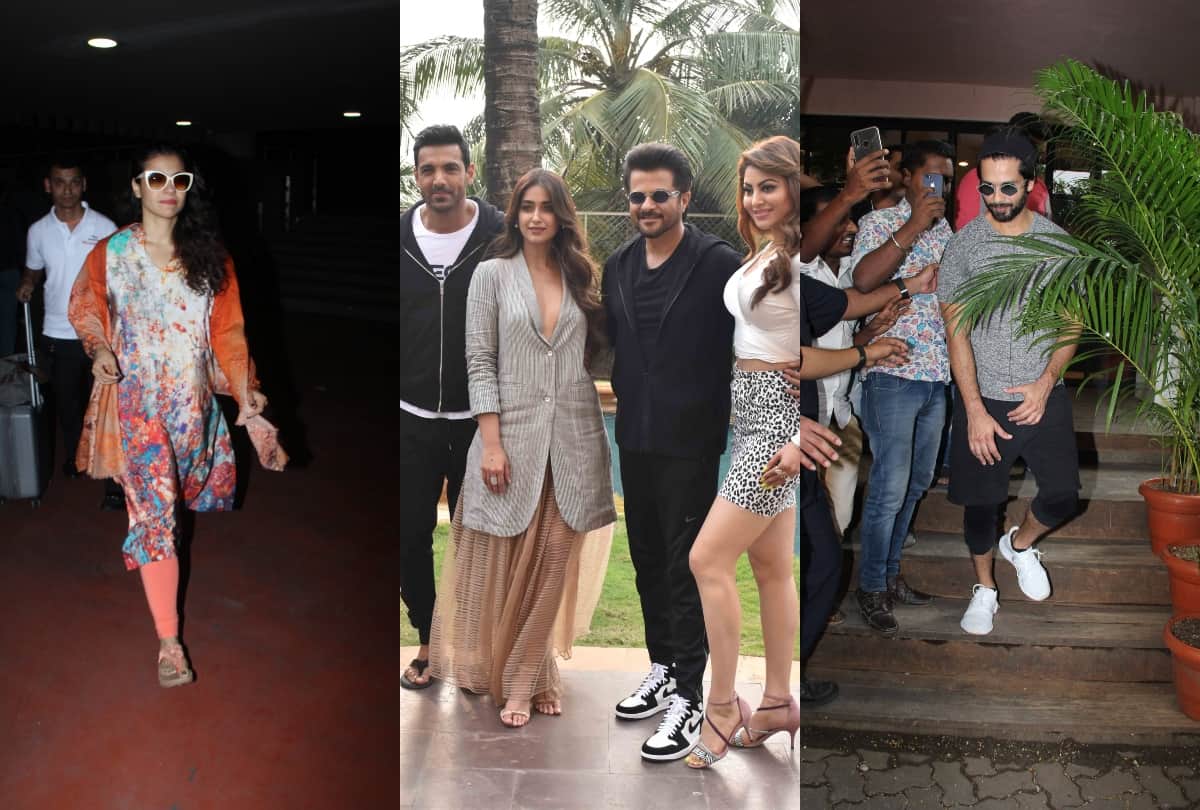 Alia Bhatt Farhan Akhtar Kiara Advani Mouni Roy Kajol Shahid Kapoor Varun Dhawan spotted in mumbai