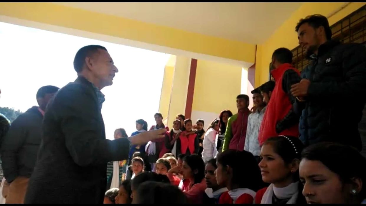 Students protested