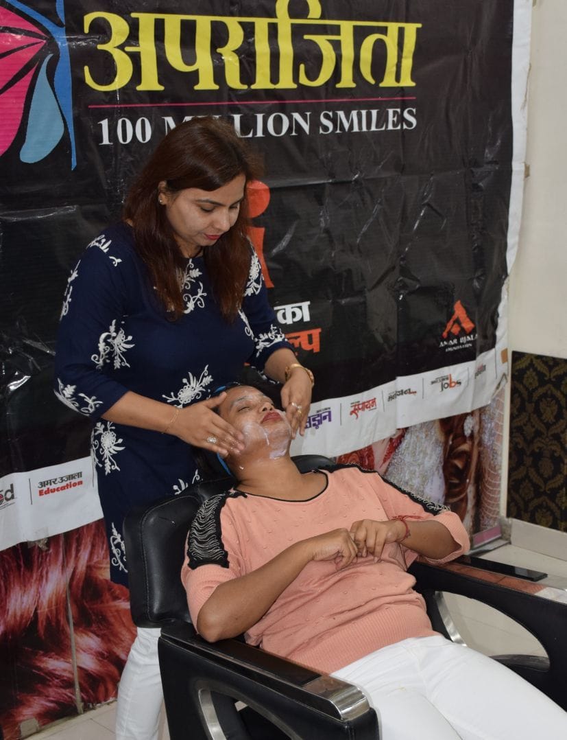 Creates confidence in women 'beauty with brain'