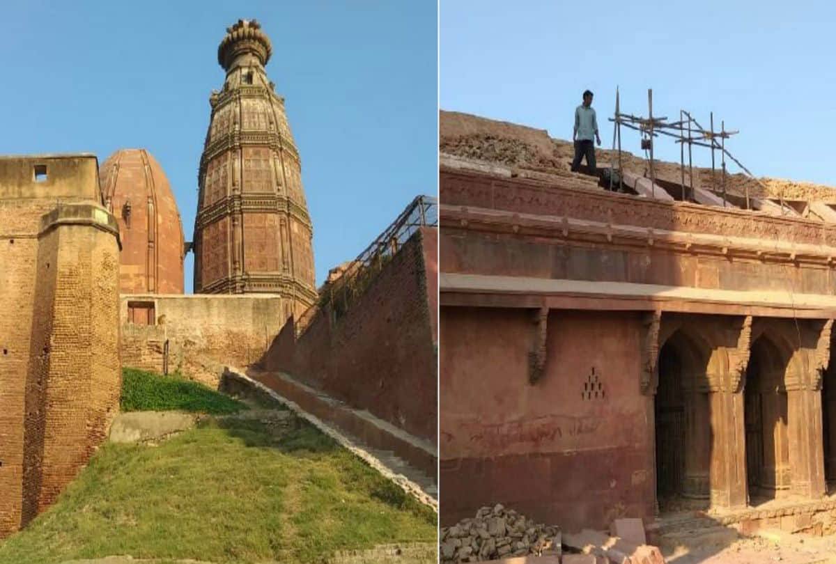 Madan Mohan temple's conservation work Stasts from 49 lakh By ASI Vrindavan