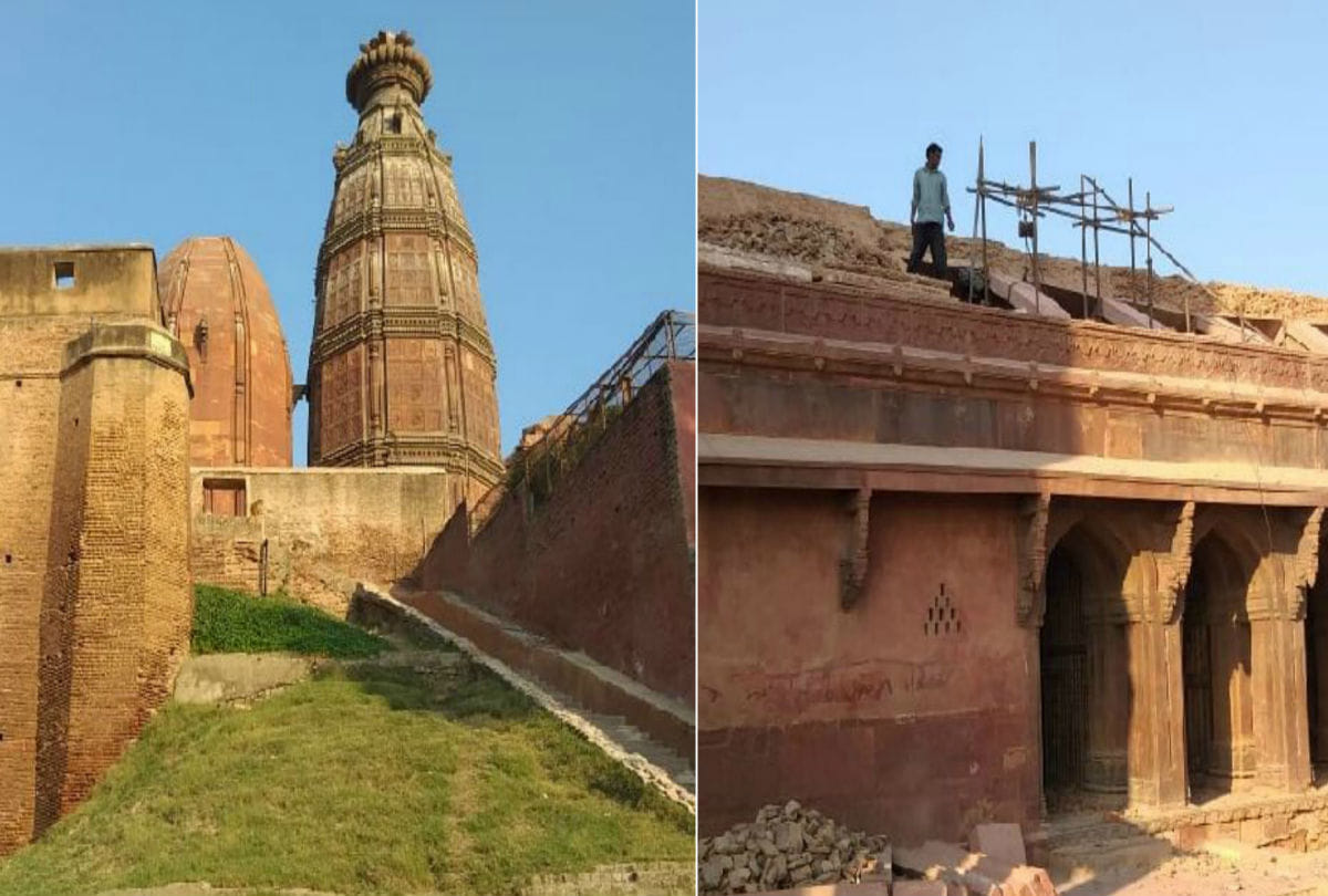 Madan Mohan temple's conservation work Stasts from 49 lakh By ASI Vrindavan