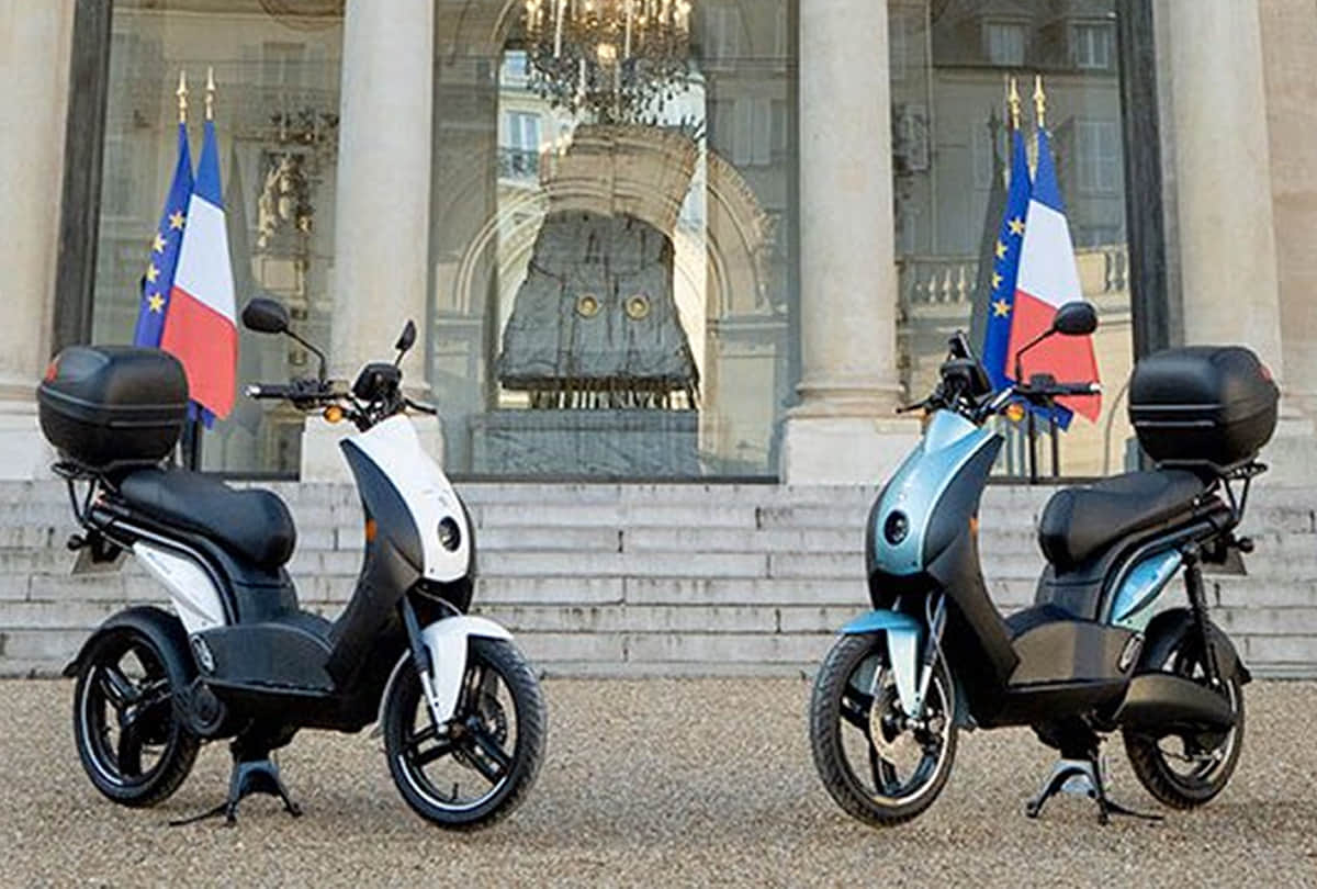 Made In India e scooter Peugeot e Ludix in Joins French Presidential Fleet run 50KM full charge