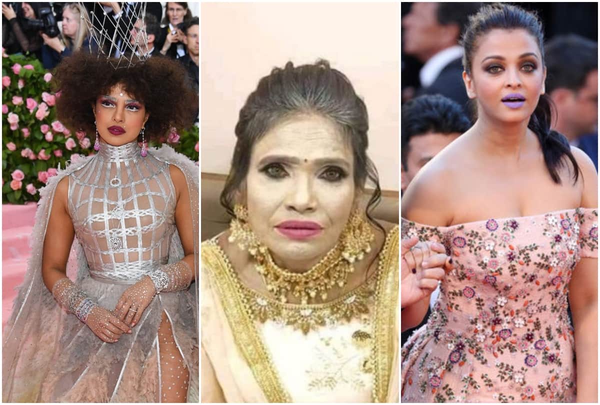 ranu mandal and nysa devgan priyanka chopra troll for makeup