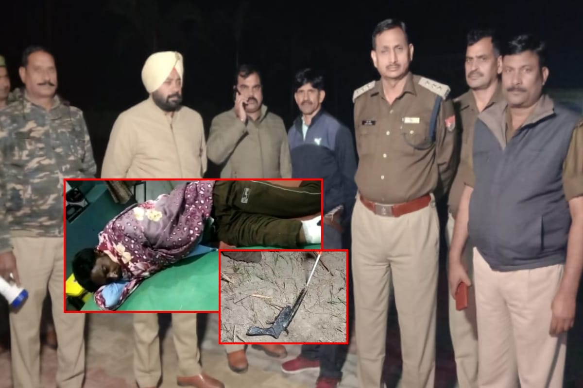 one criminal arrested in Police encounter in saharanpur deoband, one cop injured