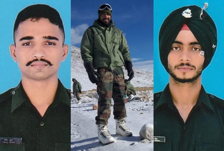 Three Jawans Martyred in siachen glacier avalanche, indian army