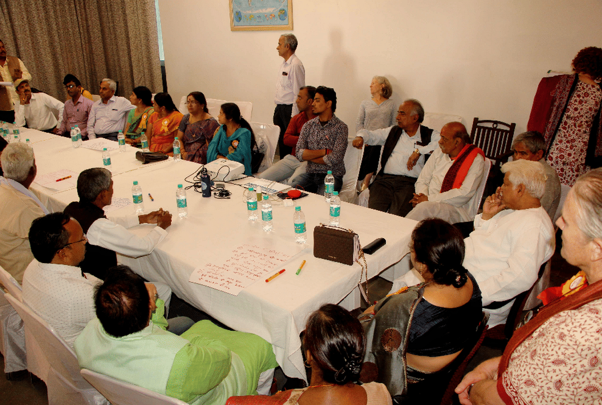 Student youth conference organized for Ganga pollution organized at Tulsi Ghat varanasi