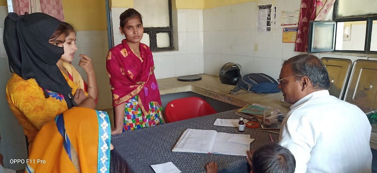 Waterlogging and dirt spread disease in Shivpuri
