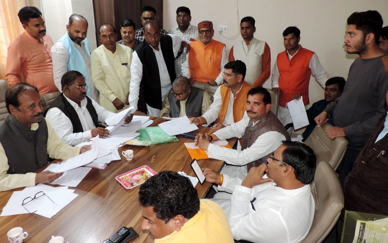 BJP: 13 applied for the post of District President