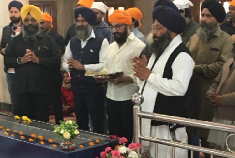 Film actor Aamir Khan reached at Ropar of Punjab