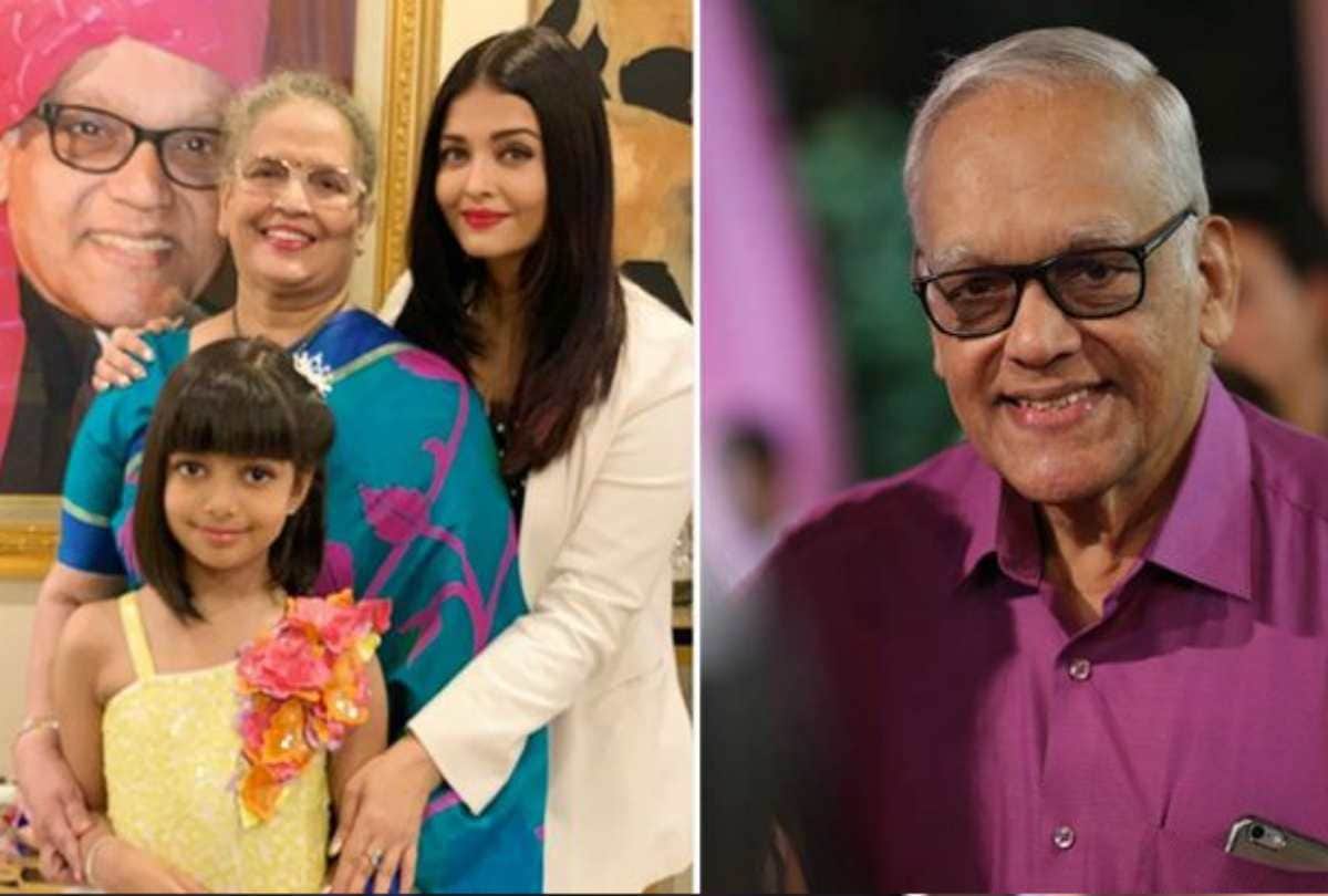 Aishwarya Rai and Abhishek Bachchan Post Photo of Krishnaraj Rai on his Birthday