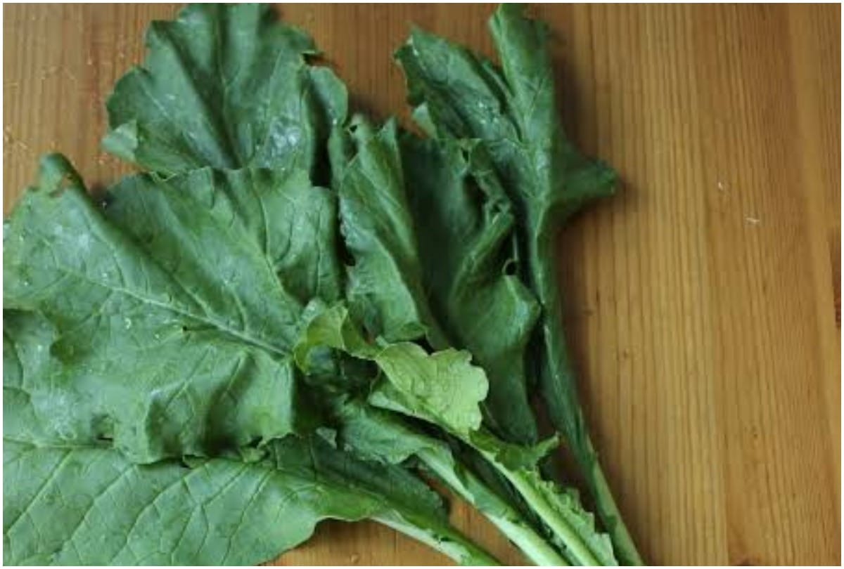 eat leafy vegetables in winter