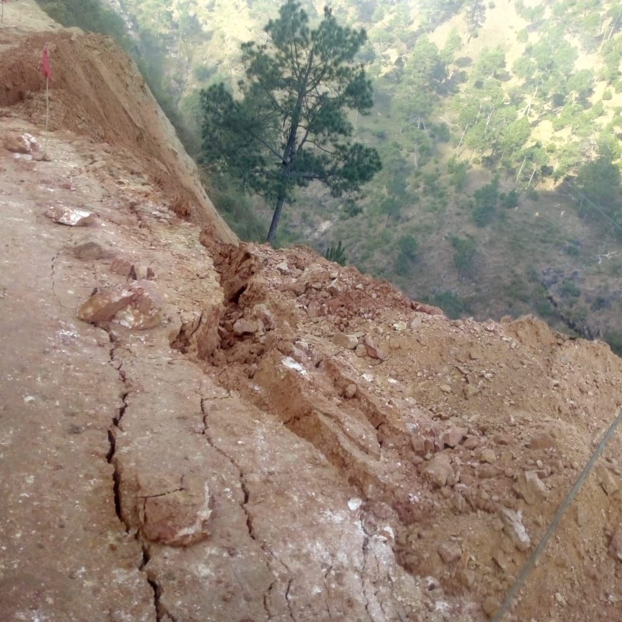 Someshwar Motor Road could not open for heavy vehicles