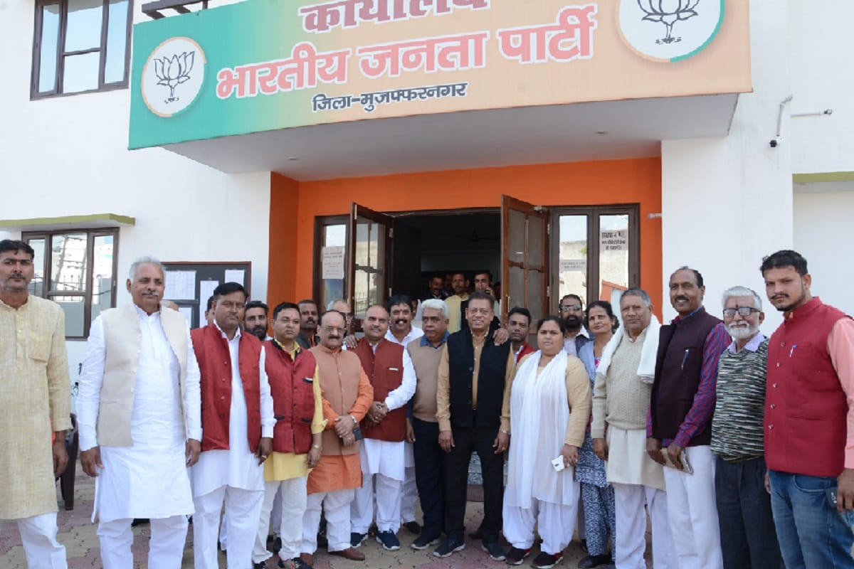 Leaders nominated for BJP District President's post in Muzaffarnagar