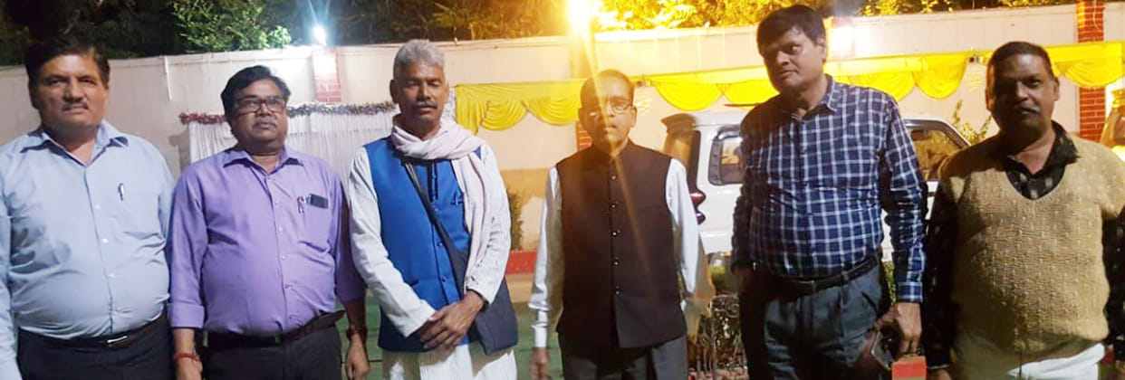 Central team took stock of Jakhani village