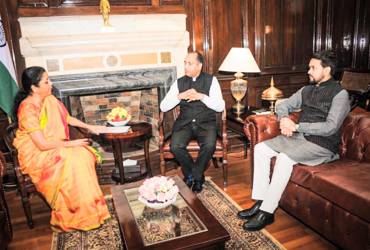 CM Jairam met Union Minister Nirmala Sitharaman, raised the matter of acceptance of these projects