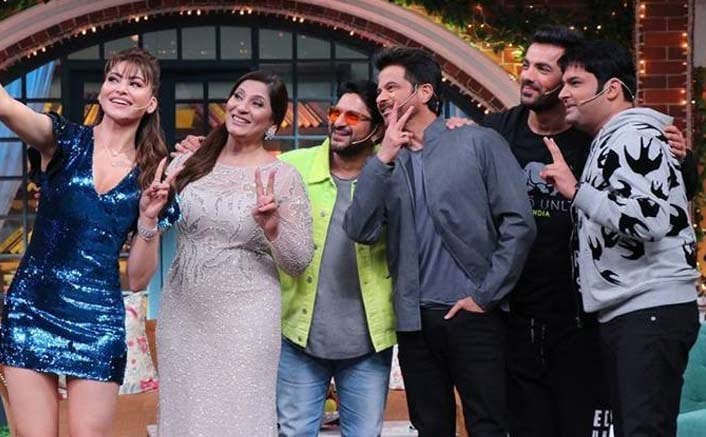 Kapil Sharma video viral making fun on Archana Puran Singh holding knife for cake cutting