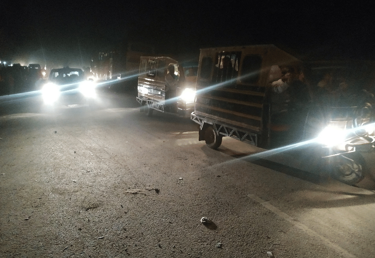 Hamid setu open for small and big vehicle in ghazipur