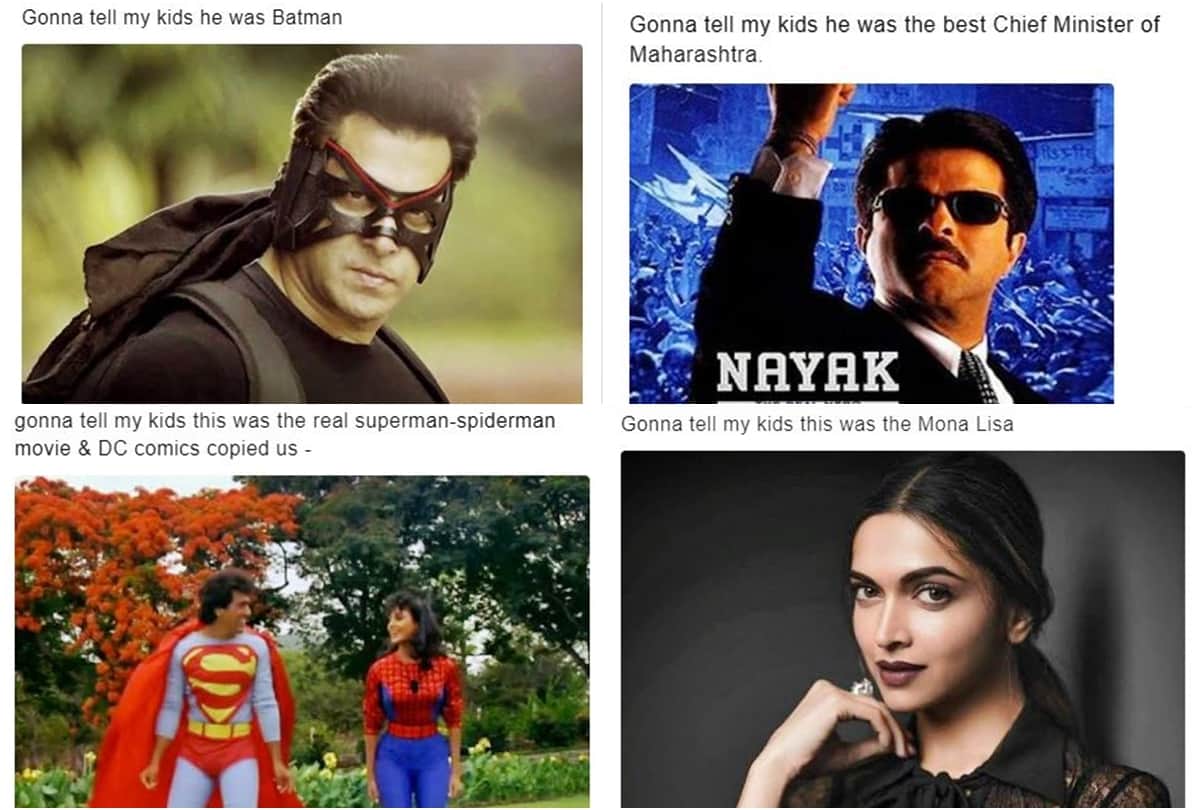 hilarious Bollywood memes on Gonna Tell My Kids trend on social media
