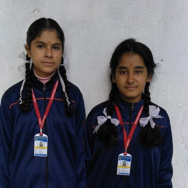 Komal and Deeksha honored with Governor's Award