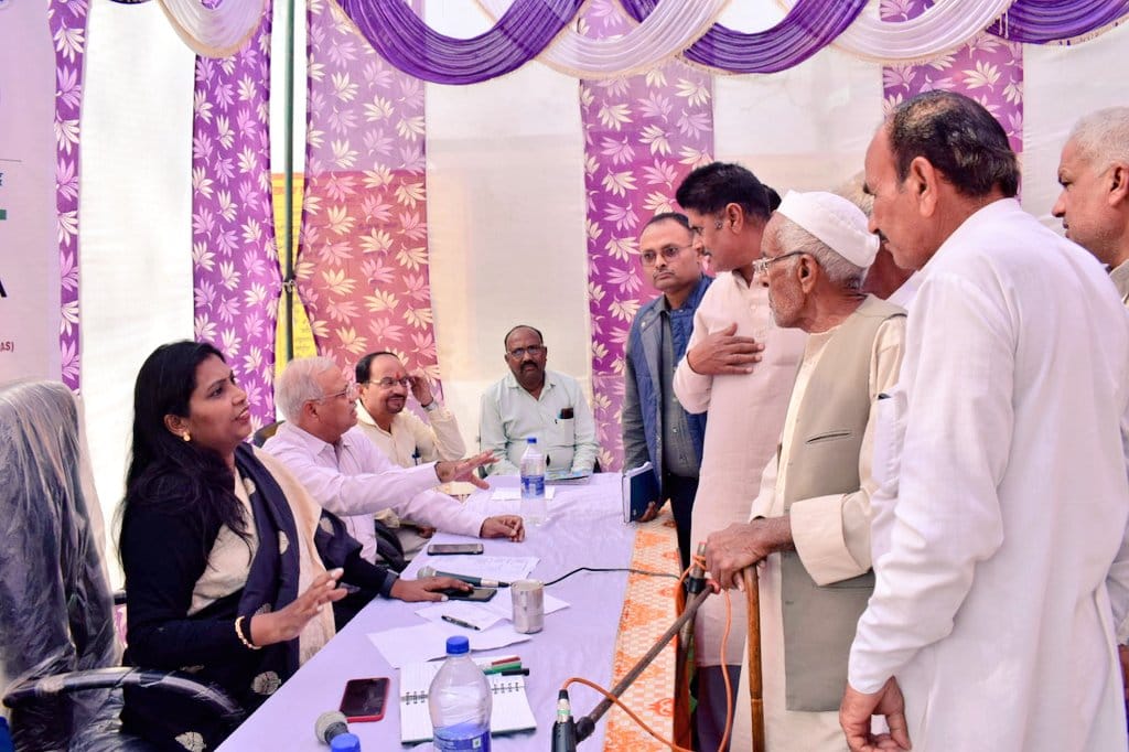 DM informed the villagers about the schemes