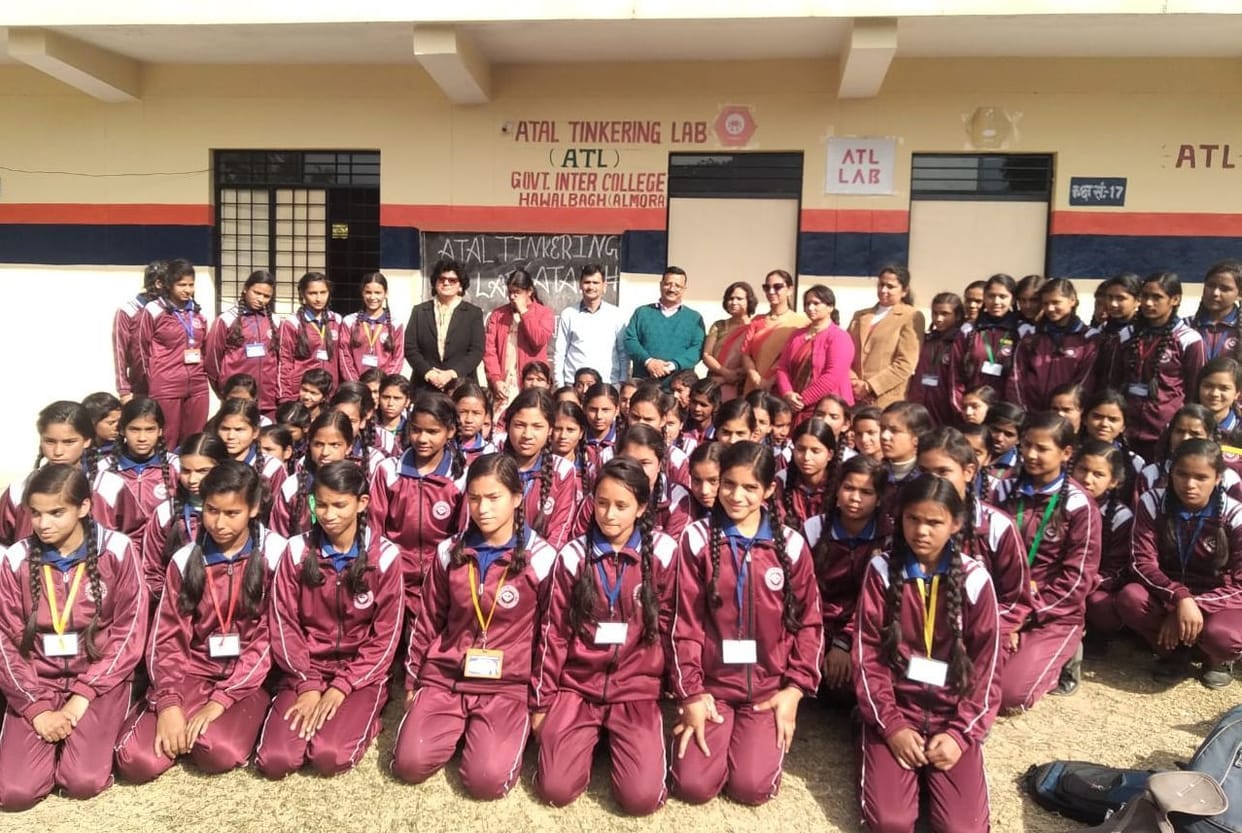 GGIC students visited Atal Tinkering Laboratory