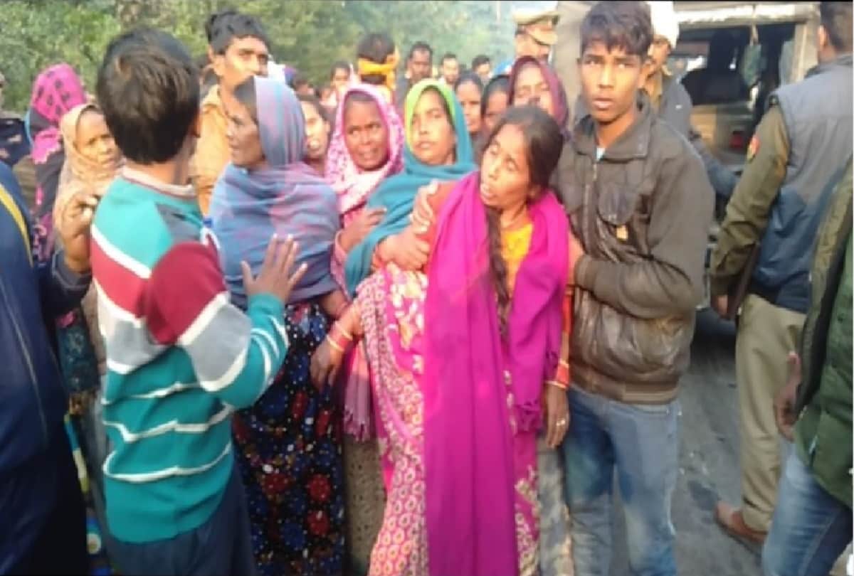 big road accident in lucknow see the photos