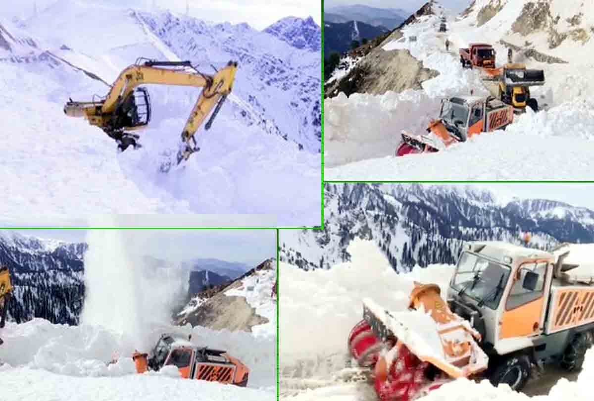 snowfall and avalanche alert in jammu kashmir and ladakh, indian army jawans on high alert