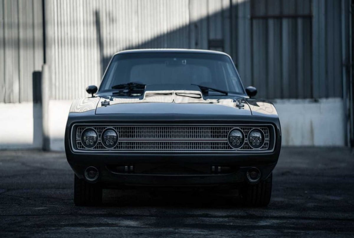 Hollywood Star Vin Diesel car collection New entry of super fast car 1970 Dodge Charger see photos